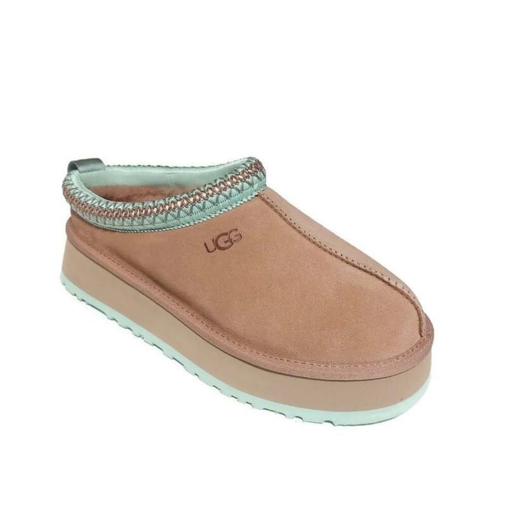 UGG Tazz II Slippers Arroyo Greenbelle Womens Size 8 Platform Clog 1174471 ARRY